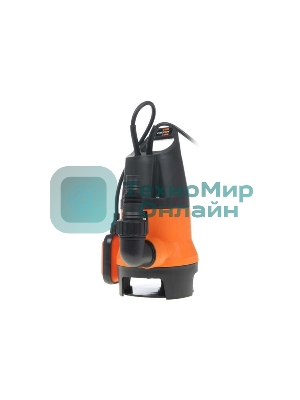 Насос дренажный PATRIOT F 400 (NEW) 315302405 Мощн. - 400 Вт, напр. - 220 В, макс.производит. - 8000 л/час, макс. глуб. погруж. - 5 м., макс. выс.подъема- 5 м., корпус - пластик.