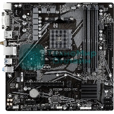 Материнская плата Gigabyte A520M DS3H AC, AM4, AMD A520, 4xDDR4, 4xSATA, 1xM.2, 1xPCIe 3.0 x16, 2xPCIe x1, 1xHDMI, 1xDP, 1xDVI-D, 1x 1Gb LAN, Wi-Fi, Bluetooth, 4xUSB-A 3.2 Gen 1, 2xUSB-A 2.0, 3x3.5 мм, 7.1, mATX