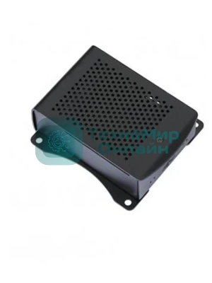 Корпус перфорированный Qumo с доп.креплением, Aluminum Case, Raspberry Pi 4B, черный(RS035)