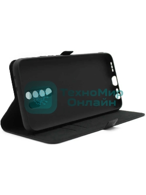 Чехол (флип-кейс) BORASCO для Xiaomi Redmi 9, черный