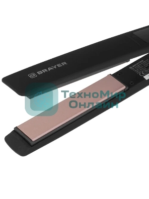 Выпрямитель для волос BRAYER BR3339 черный, 25 мм, 230 °C, 13 режимов