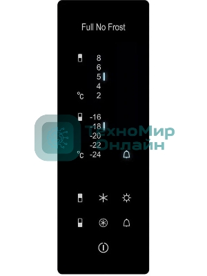 Холодильник Atlant ХМ-4626-181-NL серебристый двухкамерный 254/94л морозилка снизу, No Frost