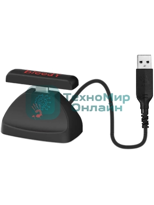 Гарнитура Bloody GR270 белый, беспроводная + проводная, радиоканал, до 60 ч, подсветка