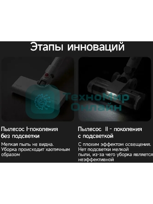 Пылесос ручной Deerma DEM-T30W Station серый/черный, питание от аккумулятора, 240 Вт, уборка сухая, пылесборник 0.56 л, работа от АКБ max 45 мин