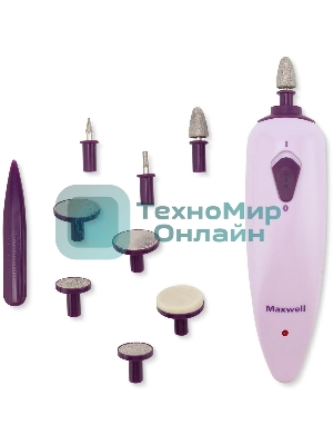 Аппарат для маникюра Maxwell MW-2601, розовый