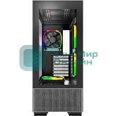 Компьютерный корпус Montech SKY TWO черный без БП ATX 3x140мм 2xUSB3.0 1xUSB3.1 audio bott PSU