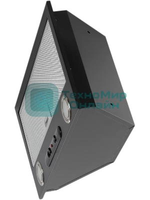 Вытяжка встраиваемая Elikor Врезной блок 52П-400-П3Д черный, 50 см, 400 куб. м/ч, 55 дБ