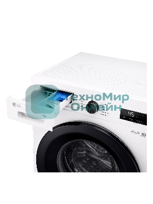 Стиральная машина LG F2Y1WS6W белый, загрузка фронтальная 6,5 кг, 1200 об/мин., класс: A