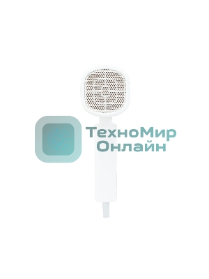 Фен Puff 1802 белый, 1800 Вт, компактный, ионизация