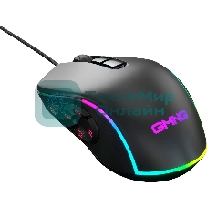 Мышь проводная GMNG XM003 черный, 32000 dpi, USB, кнопки - 10