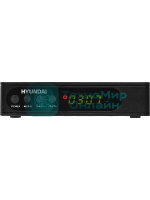 Цифровой TV ресивер HYUNDAI H-DVB240 черный