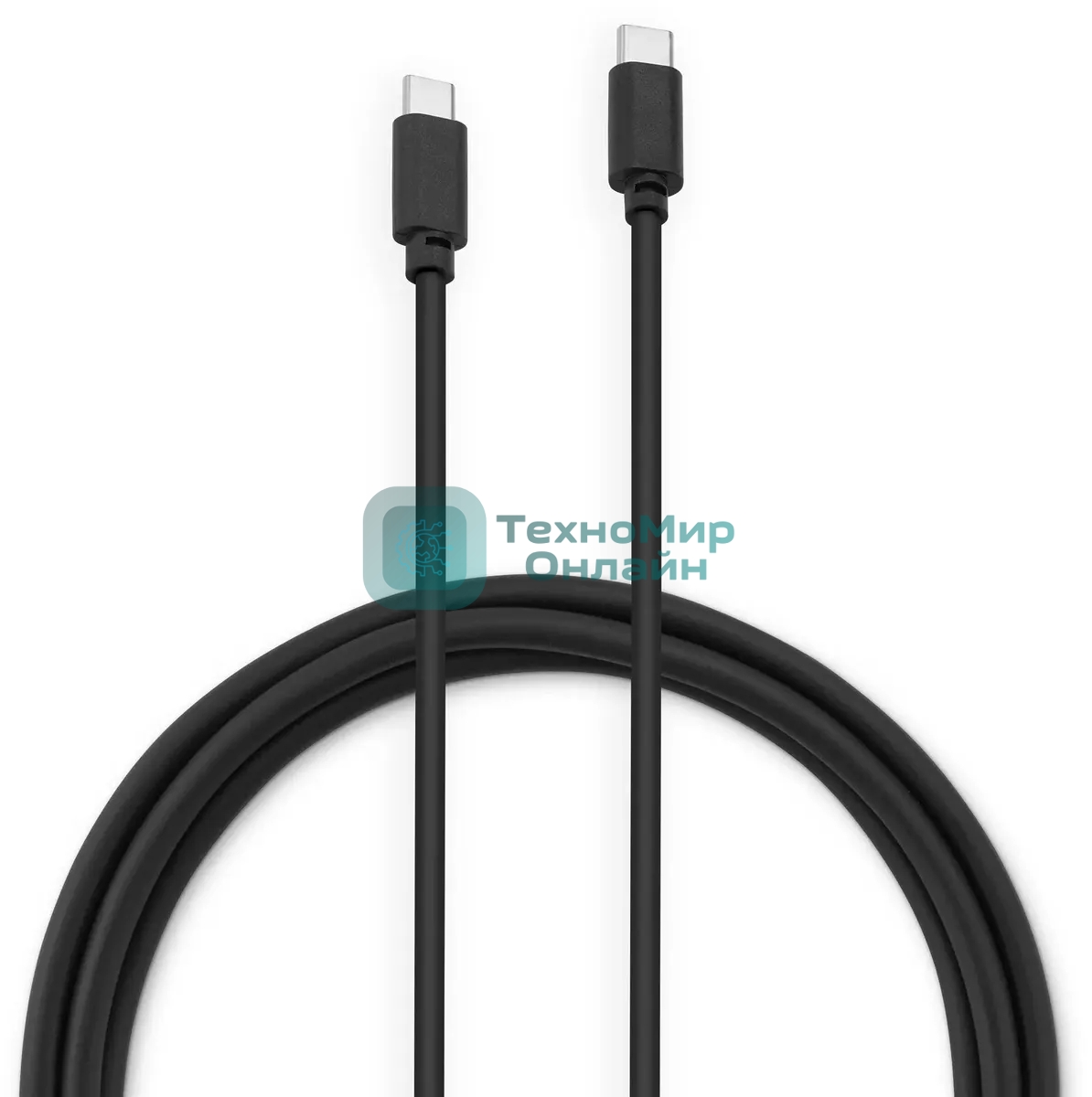 Кабель Buro BU-USB-CC-3M-100W USB Type-C (m)-USB Type-C (m) 3м черный