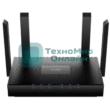 Роутер Cudy WR3000 AX3000 10/100BASE-TX/Wi-Fi черный