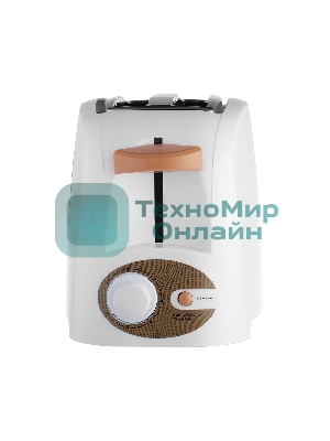 Тостер Centek CT-1420 (белый) 750 Вт, 7 уровней мощности, теплоизолированный корпус, функция отмены
