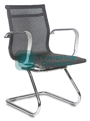 Кресло офисное Бюрократ CH-993-LOW-V/M01 низкая спинка черный M01 сетка