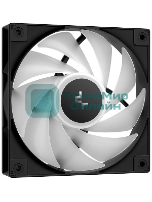 Кулер для процессора DEEPCOOL AG500 BK ARGb V2 черный 120мм алюминий+медь 1900rpm 29.4db 40pin 240W 160мм