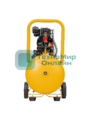 Компрессор безмасляный малошумный Denzel DLP-1500/50, 1,5 кВт, 50 л, 2850 об/мин, 250 л/мин