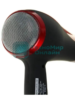 Фен LIRA LR 0704 черный/красный, 2200 Вт