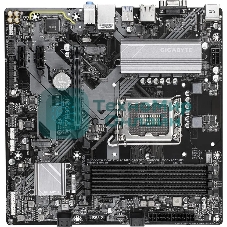 Материнская плата Gigabyte B760M D3HP DDR5, LGA 1700, Intel B760, 4xDDR5, 4xSATA, 2xM.2, 1xPCIe 4.0 x16, 1xPCIe x1, 1xHDMI, 1xVGA, 1xDP, 1x 1Gb LAN, 3xUSB-A 3.2 Gen 1, 2xUSB-A 2.0, 3x3.5 мм, 7.1, mATX