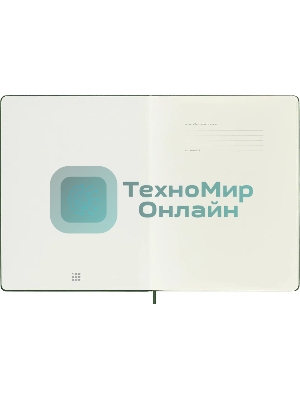 Блокнот Moleskine CLASSIC QP093K15 XLarge 190х250 мм 192 стр. пунктир твердая обложка зеленый