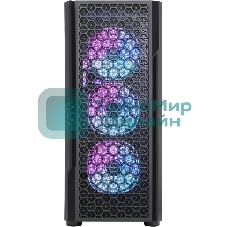 Компьютерный корпус Accord 3312 черный без БП ATX 2xUSB2.0 1xUSB3.0 audio bott PSU