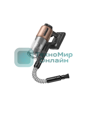 Пылесос вертикальный Dreame Cordless Vacuum Cleaner Z20AquaCycle Station черный/золотистый, питание от аккумулятора, 250 Вт, уборка влажная/сухая, пылесборник 0.6 л