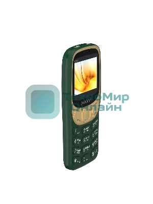 Мобильный телефон Maxvi K200 темно-зеленый