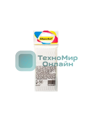 Блок самоклеящийся бумажный Silwerhof 38x51мм, 100 листов, 75 г/м2, пастель, ассорти, европодвес (упаковка: 3шт)