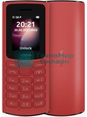Мобильный телефон Nokia 105 TA-1557 DS EAC1 RED