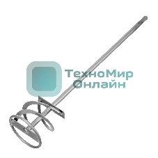 Миксер Сибртех для красок и штукатурных смесей, 80х400 мм, хвостовик SDS plus