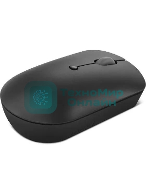 Мышь беспроводная Lenovo 400 черный, 2400 dpi, радиоканал, USB-C, кнопки - 4