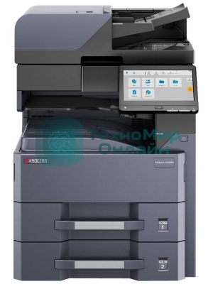 МФУ лазерное Kyocera TASKalfa MZ3200i (1102ZT3NL0), A3, ч/б, печ. до 32 стр/мин. (А4) до 17 стр/мин. (А3), 1200 x 1200 dpi (печать) 600 x 600 DPI (скан.), USB, RJ-45, NFC, Air Print