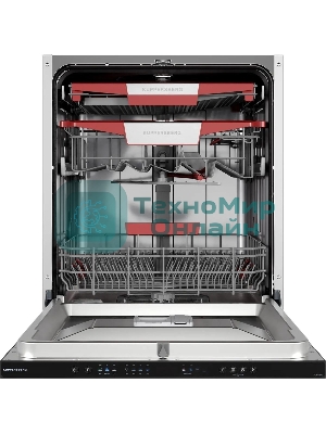 Встраиваемая посудомоечная машина Kuppersberg GLM 6081, черный, 59.8 см, 14 компл., 49 дБ, класс A+++