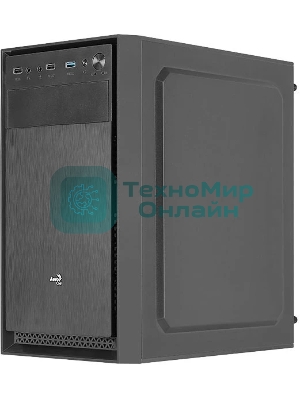 Компьютерный корпус Aerocool/Formula CS-104-S-BK-v1 черный без БП mATX 1x120мм 1xUSB 2.0 1xUSB 3.0 audio