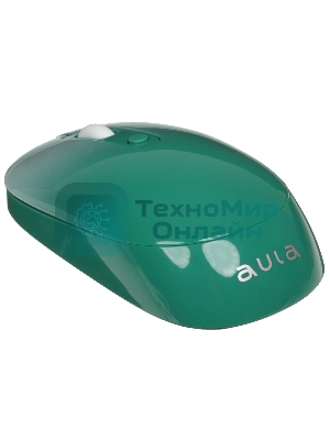 Мышь беспроводная AULA AM207 Green