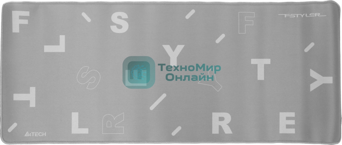 Коврик для мыши A4Tech FStyler FP75 серый/белый 750x300x2мм