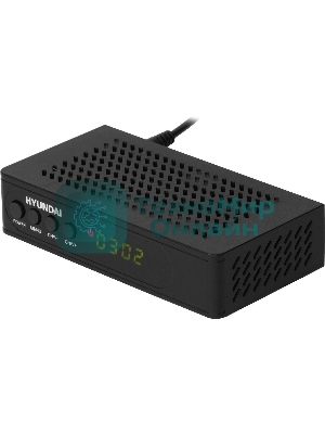 Цифровой TV ресивер HYUNDAI H-DVB240 черный