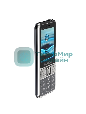 Мобильный телефон Maxvi X900i серый