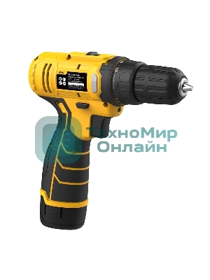 Дрель-шуруповерт Deli DL-DZ12-4A2, 12 В, 2 Ач, 30 Нм, щеточный