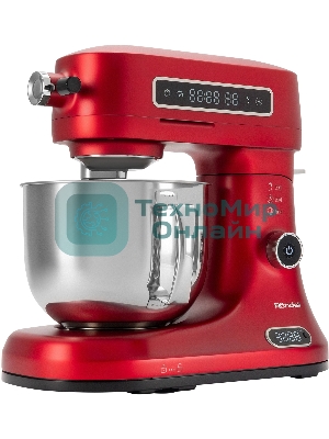 Кухонная машина Rondell RDE-KM900 планетар.вращ. 1900Вт красное вино