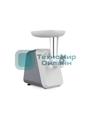 Мясорубка электрическая BQ MG2006 серый, 2100 Вт, 2.0 кг/мин, реверс, насадки - 5