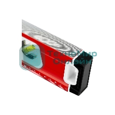 Уровень алюминиевый Matrix, магнит фрезеров 3 глазка 2 комп, рукоятки, 1000 мм