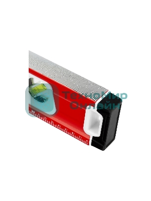 Уровень алюминиевый Matrix, магнит фрезеров 3 глазка 2 комп, рукоятки, 1000 мм