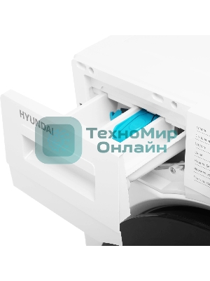 Стиральная машина Hyundai WFE8201 белый, загр. фронтальная макс.: 8 кг 1200 об/мин класс: А+++