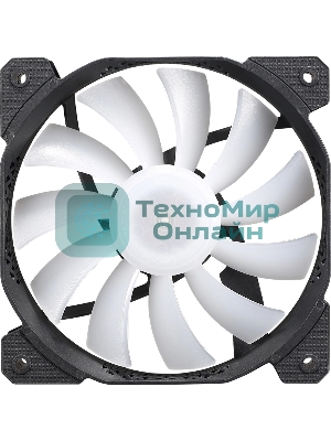 Вентилятор для корпуса Aerocool/Formula Cosmic 12BK ARPW ARGb черный, 120 мм, 1500 об/мин, 26.8 дБ, 4 pin