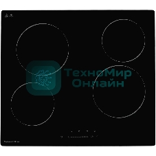 Электрическая варочная панель Zigmund & Shtain CN 42.6 B Hi-Light, независимая, черный