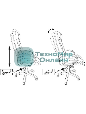 Кресло Бюрократ CH-824/LT-21 песочный, ткань