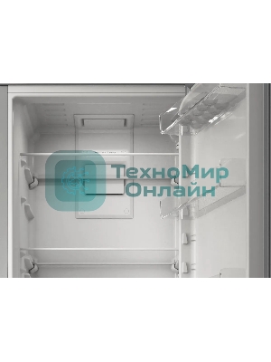 Холодильник Indesit ITS 4200 G серебристый двухкамерный 247/78л морозилка снизу, No Frost