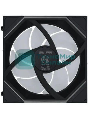 Вентилятор для корпуса Lian-Li Uni Fan SL-INF Wireless 120 Reverse ARGB 120х122.1x28 черный 4-pin 32.2дБ (G99.12RSLIN1W1B.R0) Ret