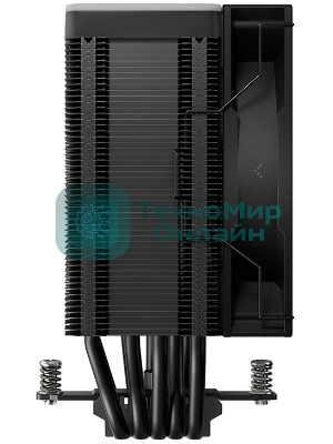 Кулер для процессора DEEPCOOL AG500 BK ARGb V2 черный 120мм алюминий+медь 1900rpm 29.4db 40pin 240W 160мм